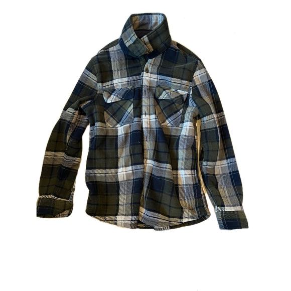 Boston Traders Flannel Shirt Jacket Mens M - Picture 1 of 3